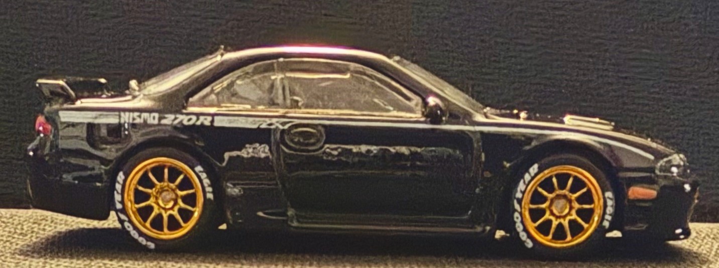 Hot Wheels Modern Classics ‘94 NISMO 270R (S14) CUSTOM Wheel & Tire Real Riders