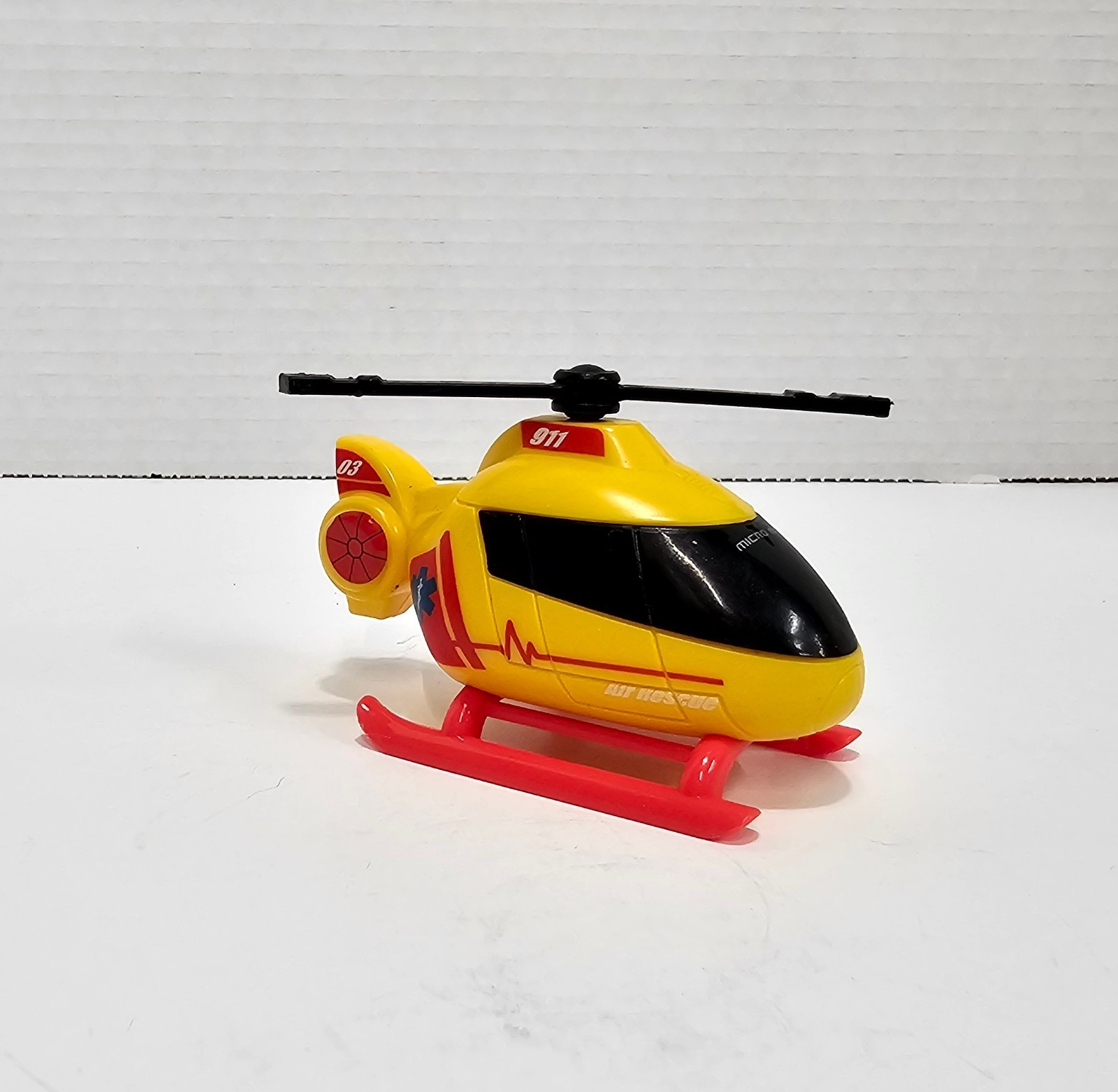 Vtg Dickie Toys SOS Rescue Center Call Center 4 Vehicles Fire Police Ambulance