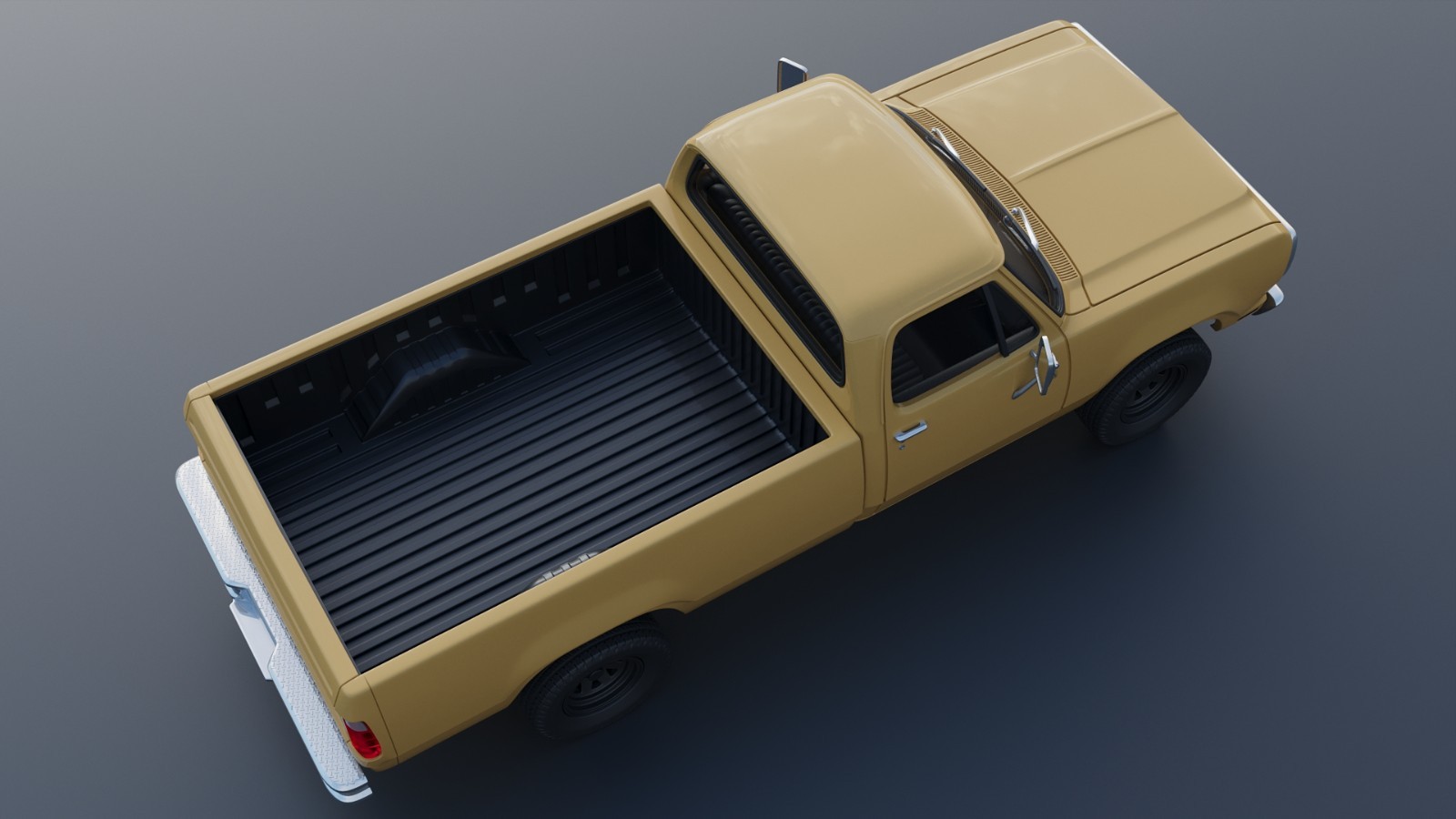 3d printed Dodge Power Wagon W150 1979 model car collectible replica