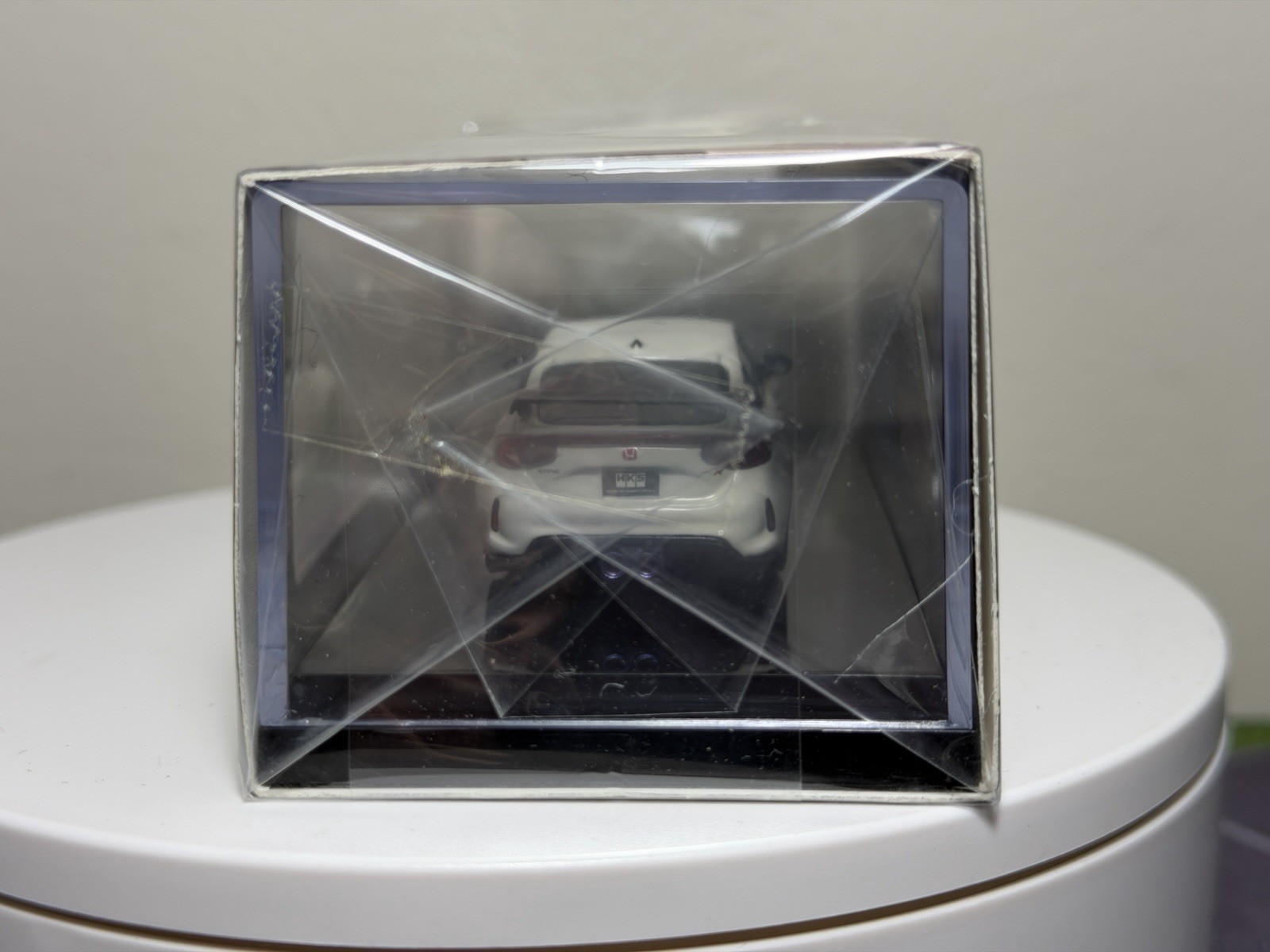 Motorhelix 1:64 Honda Civic TYPE R FL5 HKS Livery Championship White Diecast NEW
