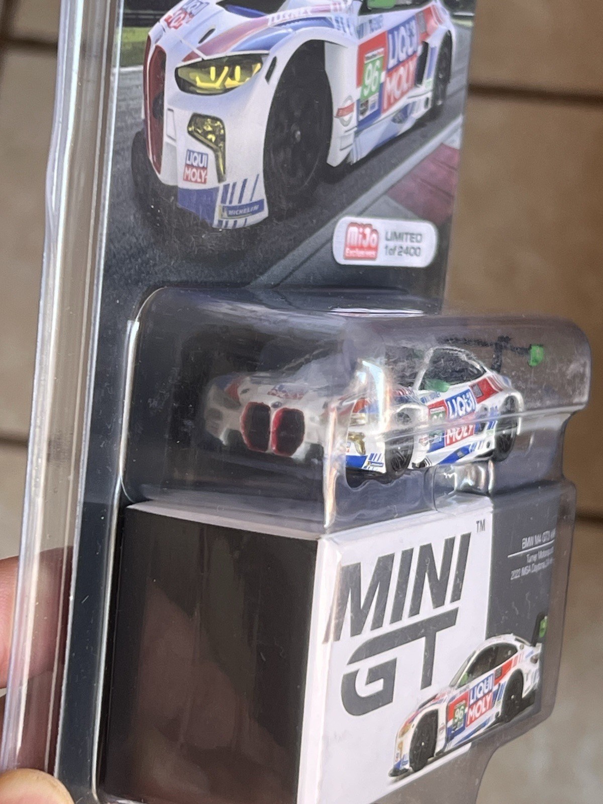 Mini GT 1:64 Diecast BMW M4 GT3 #96 Turner Motorsport IMSA 2022 Unopened Box