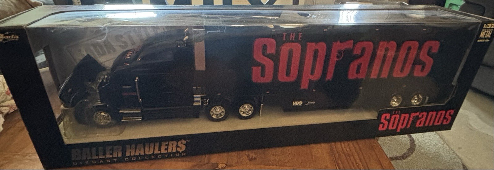 Baller Haulers Diecast Collection The Sopranos 18 Wheeler 1:32die Cast Metal