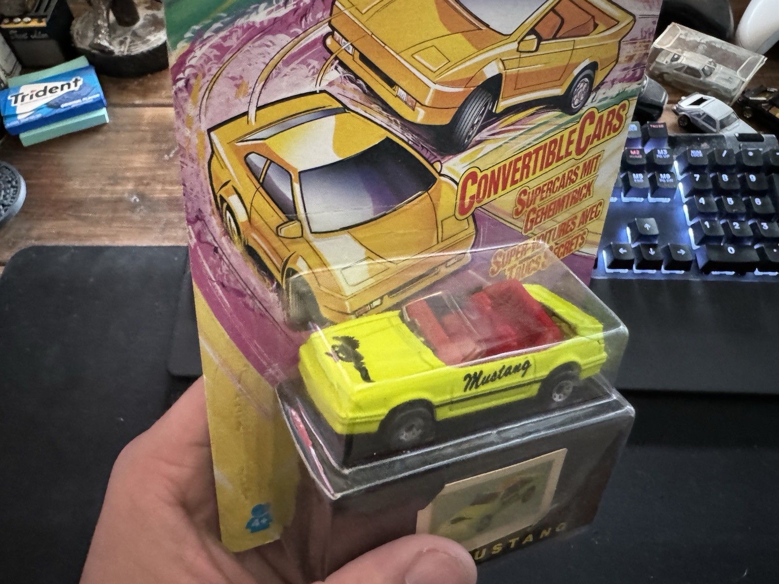 Matchbox SWOP TOPS Foxbody MUSTANG (Ultra Rare / VHTF) (Removeable top)