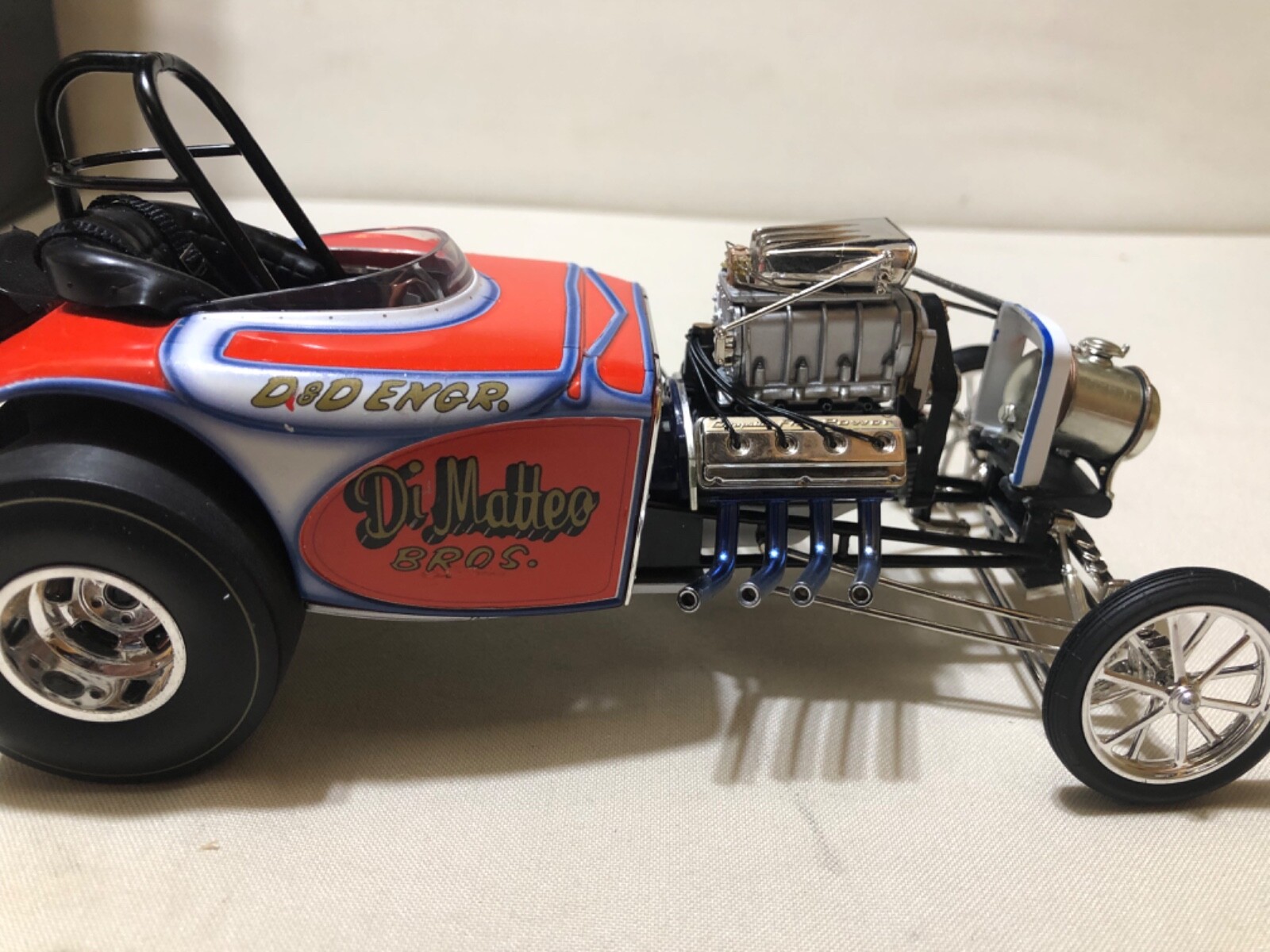 DI MATTEO BROS BANTAM FUEL  ALTERED GASSER 1/18 DIECAST ACME LTD NHRA #A1800807