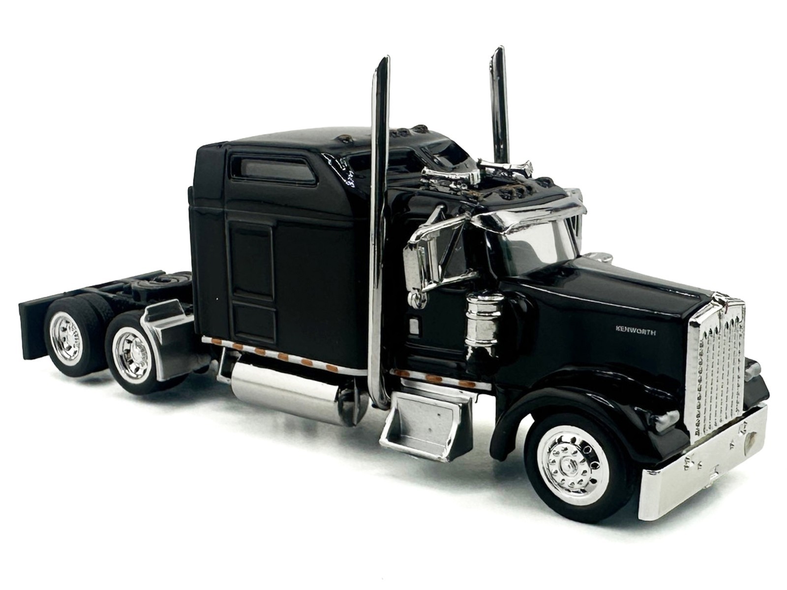 KENWORTH W900L TRUCK W/SLEEPER BLACK 1/87 (HO) SCALE BY HO LOGISTICS HL-90009