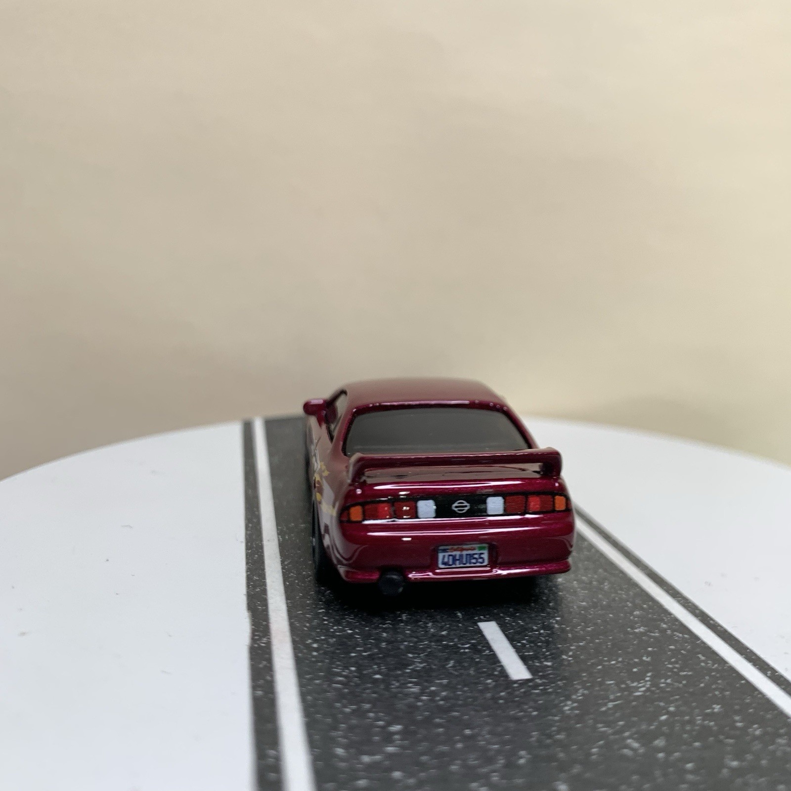 Hot Wheels Premium Fast & Furious Nissan 240SX Silvia S14 Dark Red w/RR 1:64 NM