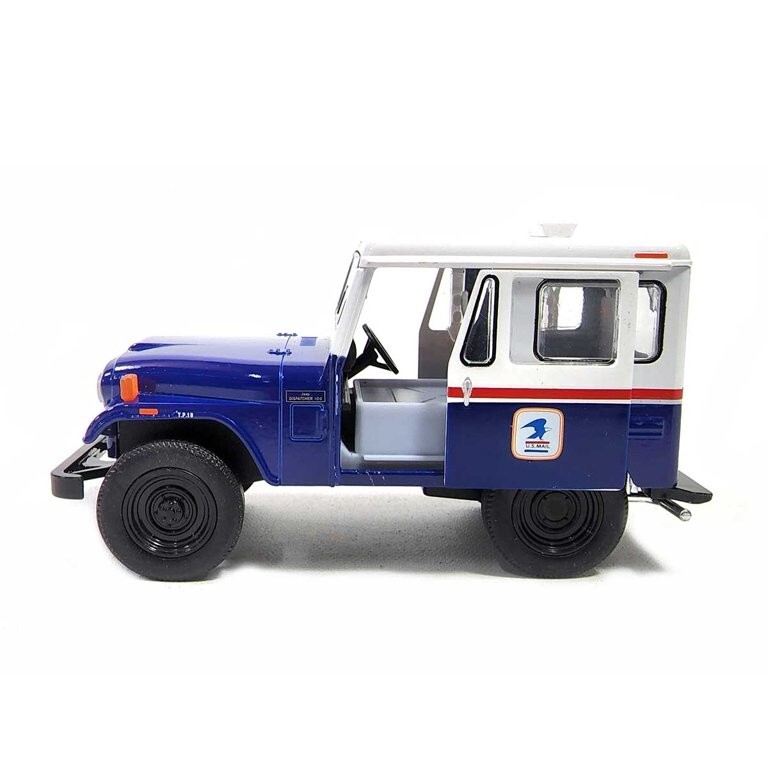 5433) Kinsmart 5” 1971 Jeep DJ-5B (USPS) Diecast Toy Car 1:26 – (W & B) Color