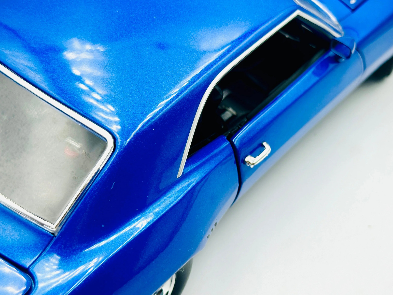 1:18 1969 Chevrolet Camaro — 1320 Drag Kings — Blue — GMP