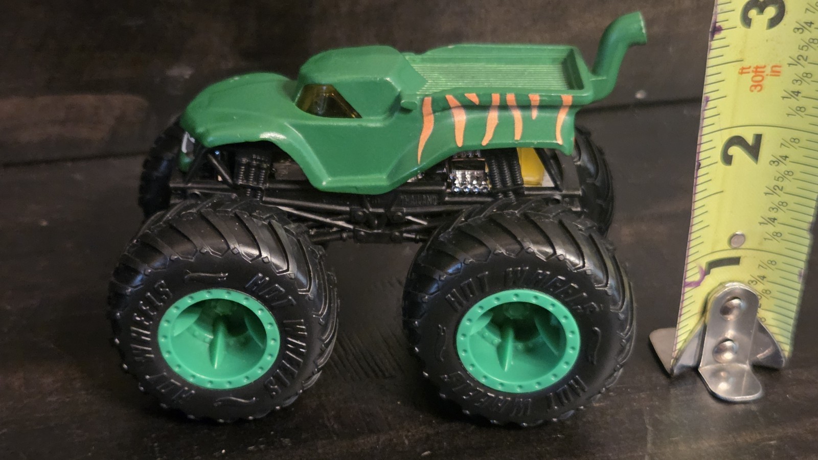 1:64 Hot Wheels 2008 Monster Jam Reptoid w/ Chrome Wheels & Battle Cat 2022 Lot