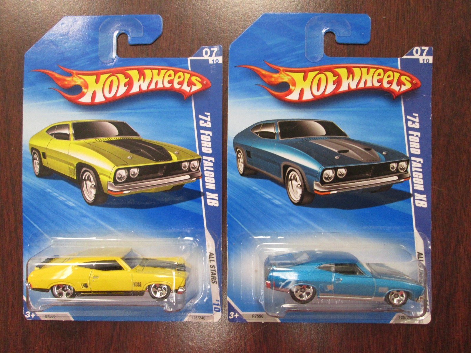 1973 Ford Falcon XB + ’68 Chevy Nova – 2010+2011 Hot Wheels Rare Lot Muscle Cars