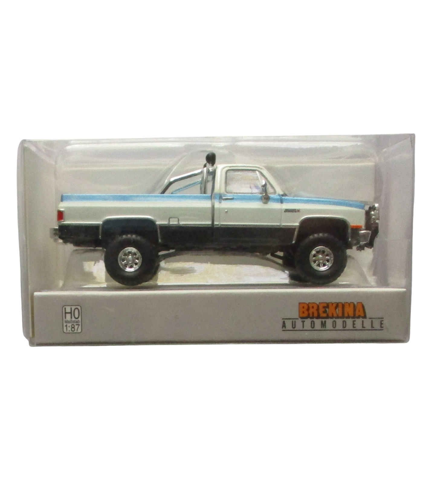 1982 GMC Sierra Grande Pickup Blue Brekina 1:87 MiniatureHO Scale 19660