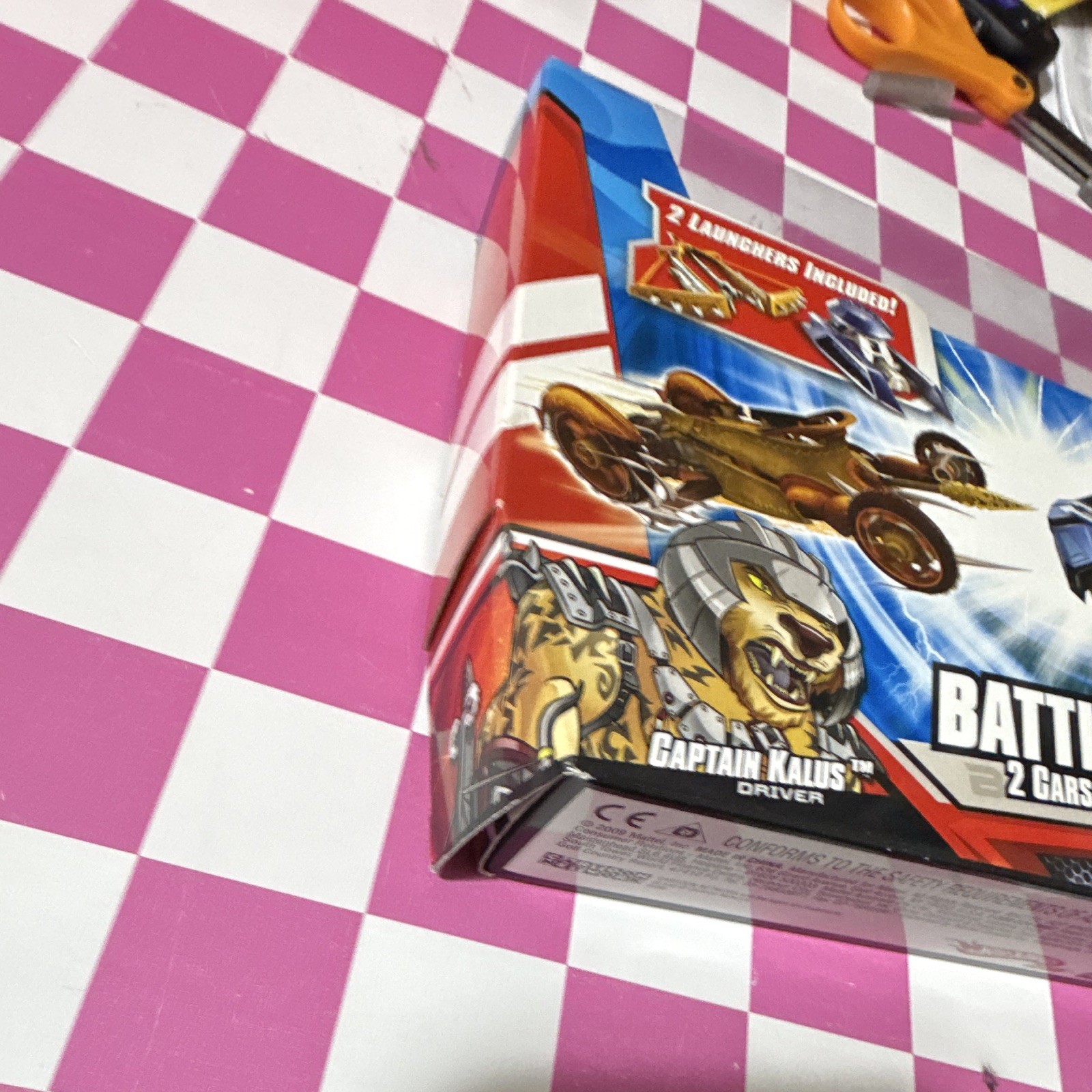 Hot Wheels Battle Force 5 Battle Pack 2 Cars + 2 Launchers Unopened Box