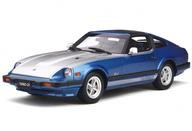 Datsun 280ZX Turbo 1/18 Resin Model Blue Silver OTM316