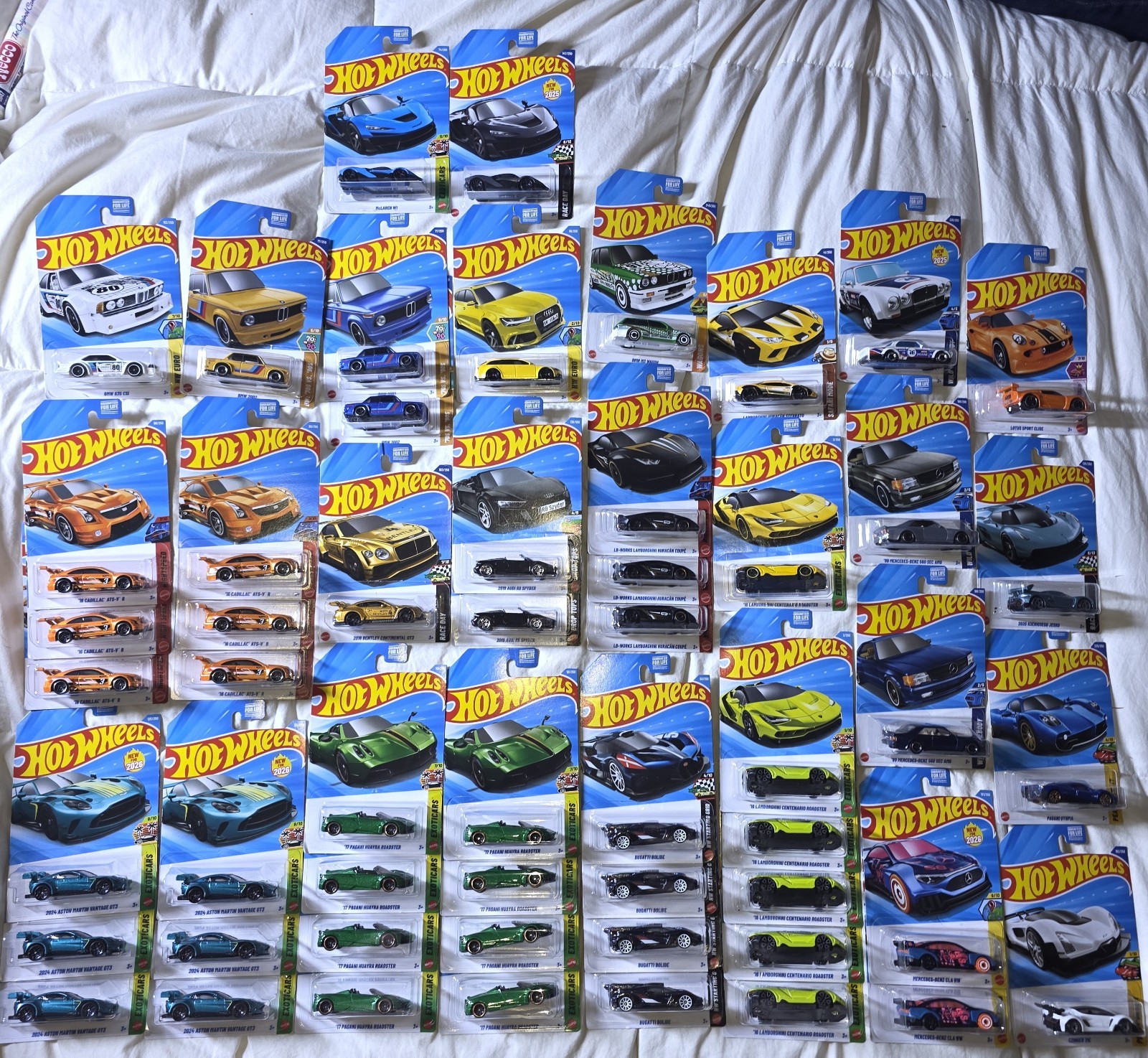Hot Wheels Exotics, Hyper Super Cars High Performance & Race Cars Lot 52