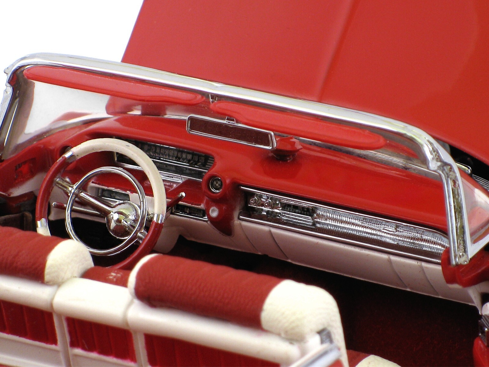 Classic Custom Cadillac Eldorado Concept18Hot Rod Race Promo Car1:24Carousel Red