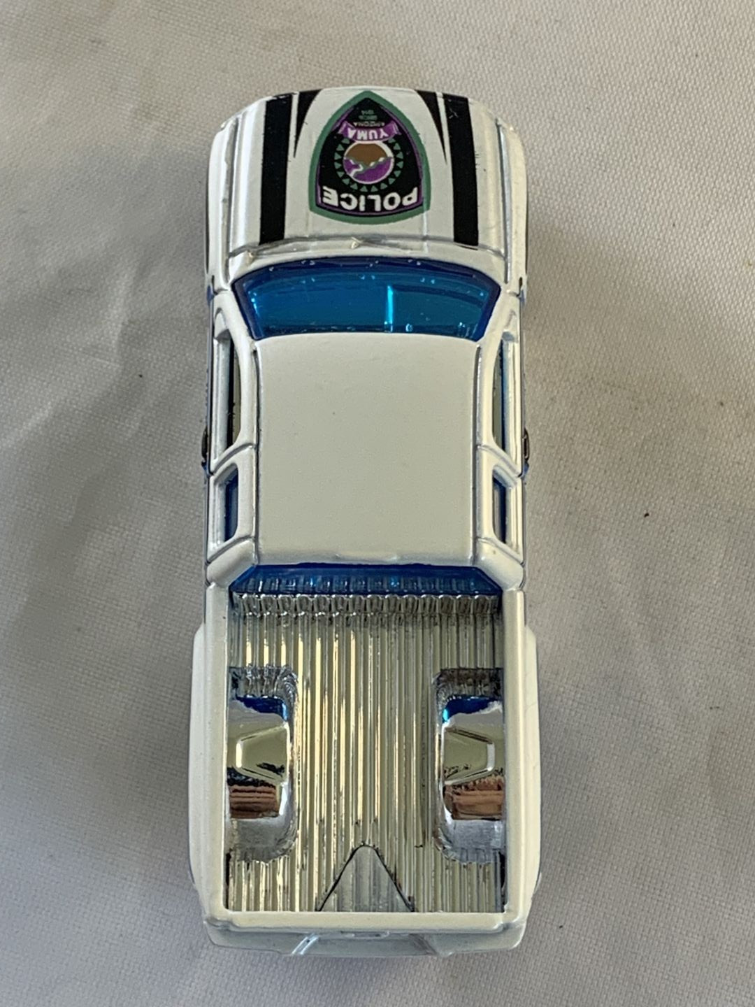 Hot Wheels Chevy Silverado 2012 Main Street Police Dept White PR5s