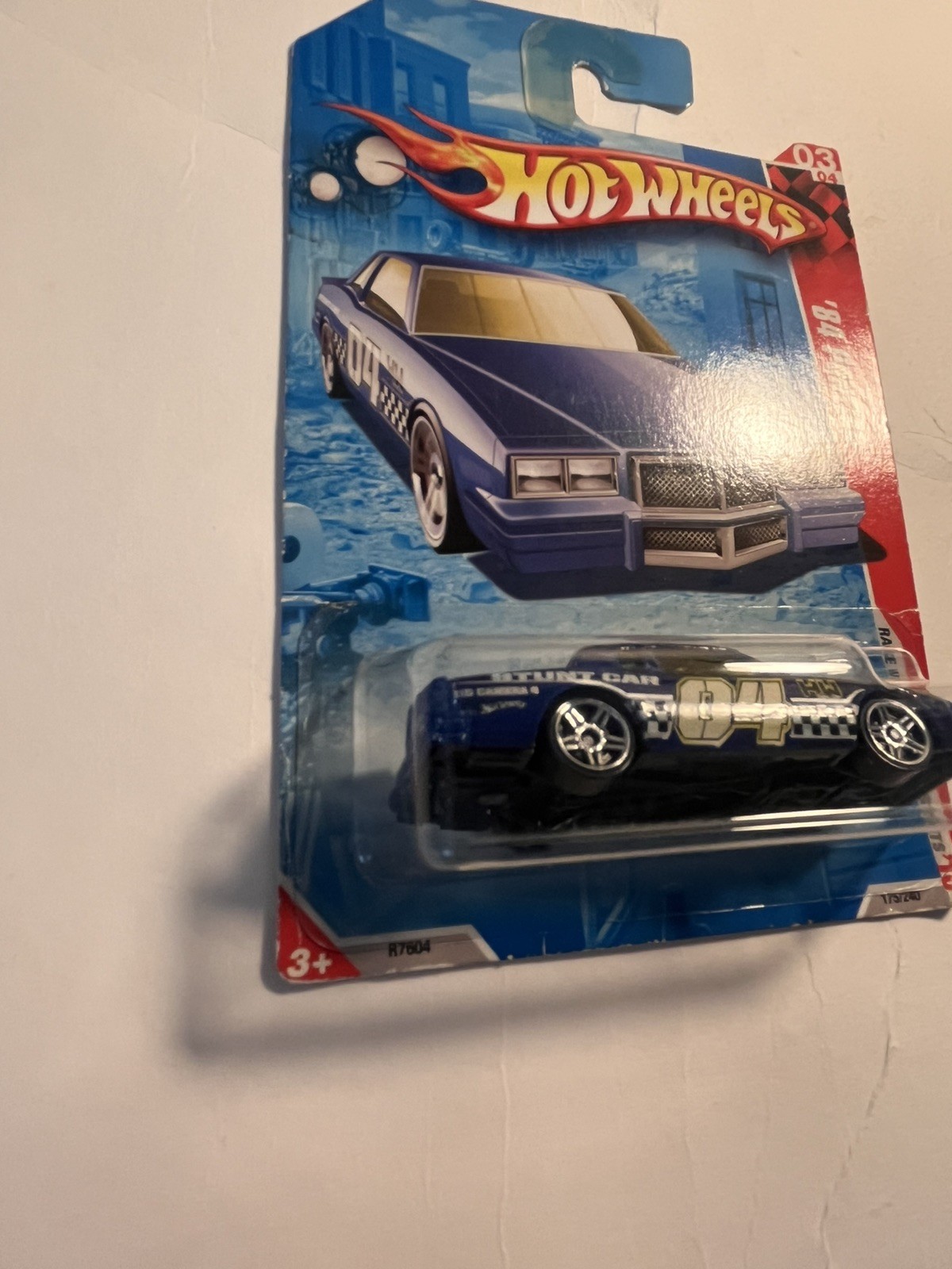 2010 Hot Wheels #175 Race World-Movie Stunts 3/4 ’84 PONTIAC Blue Variant w/Pr5s