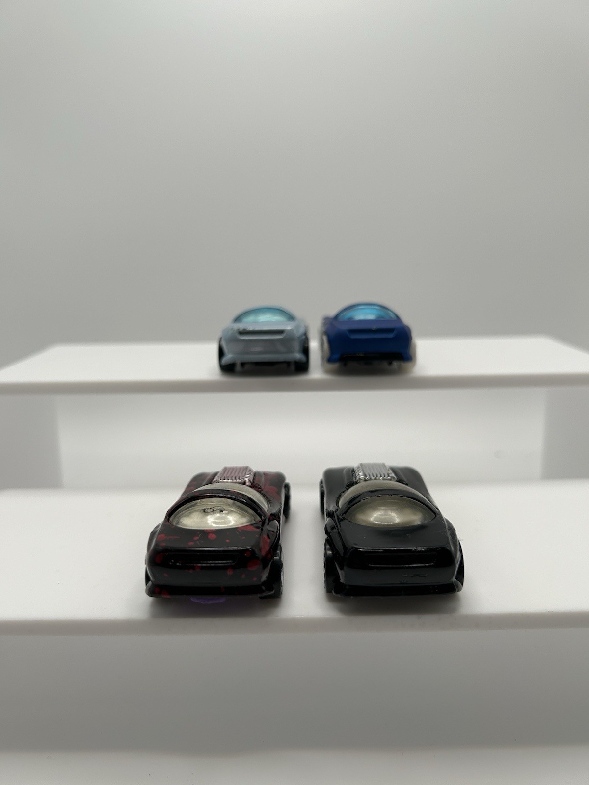Hot Wheels 1990’s Silhouette II Lot of 4: Black/Purple, Black, Silver, Blue. 15
