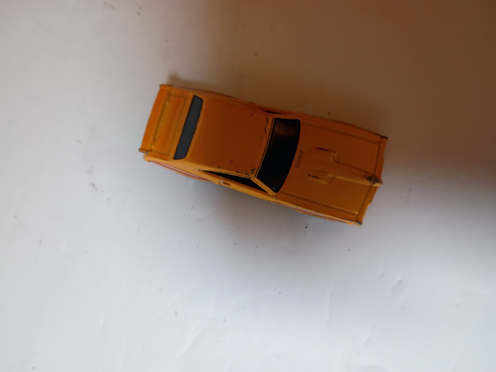 Hot Wheels 1970 Pontiac GTO Judge Yellow Diecast Car 1:64