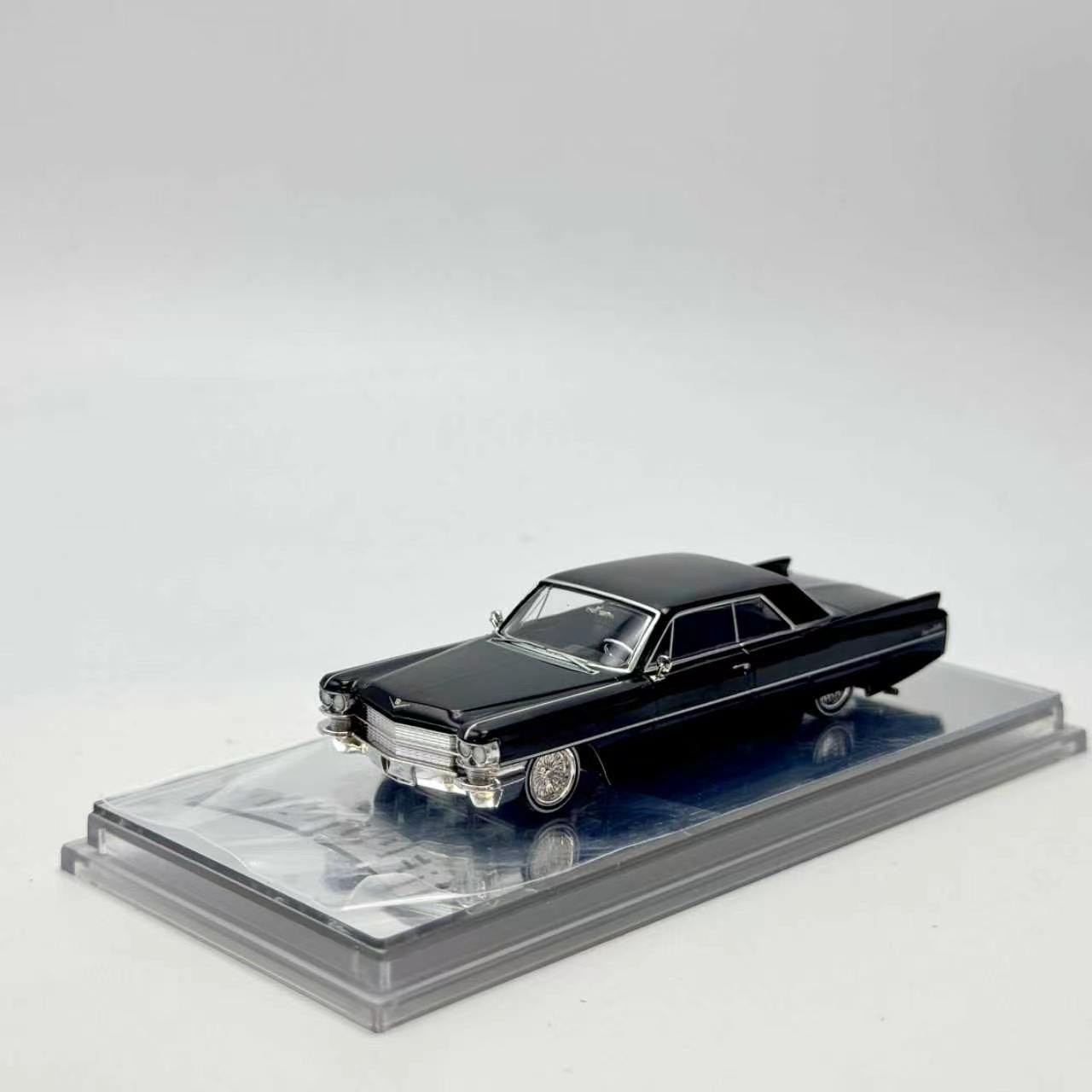 97M 1:64 1964 Coupe Coupe DeVille LowRider Diecast Model Car