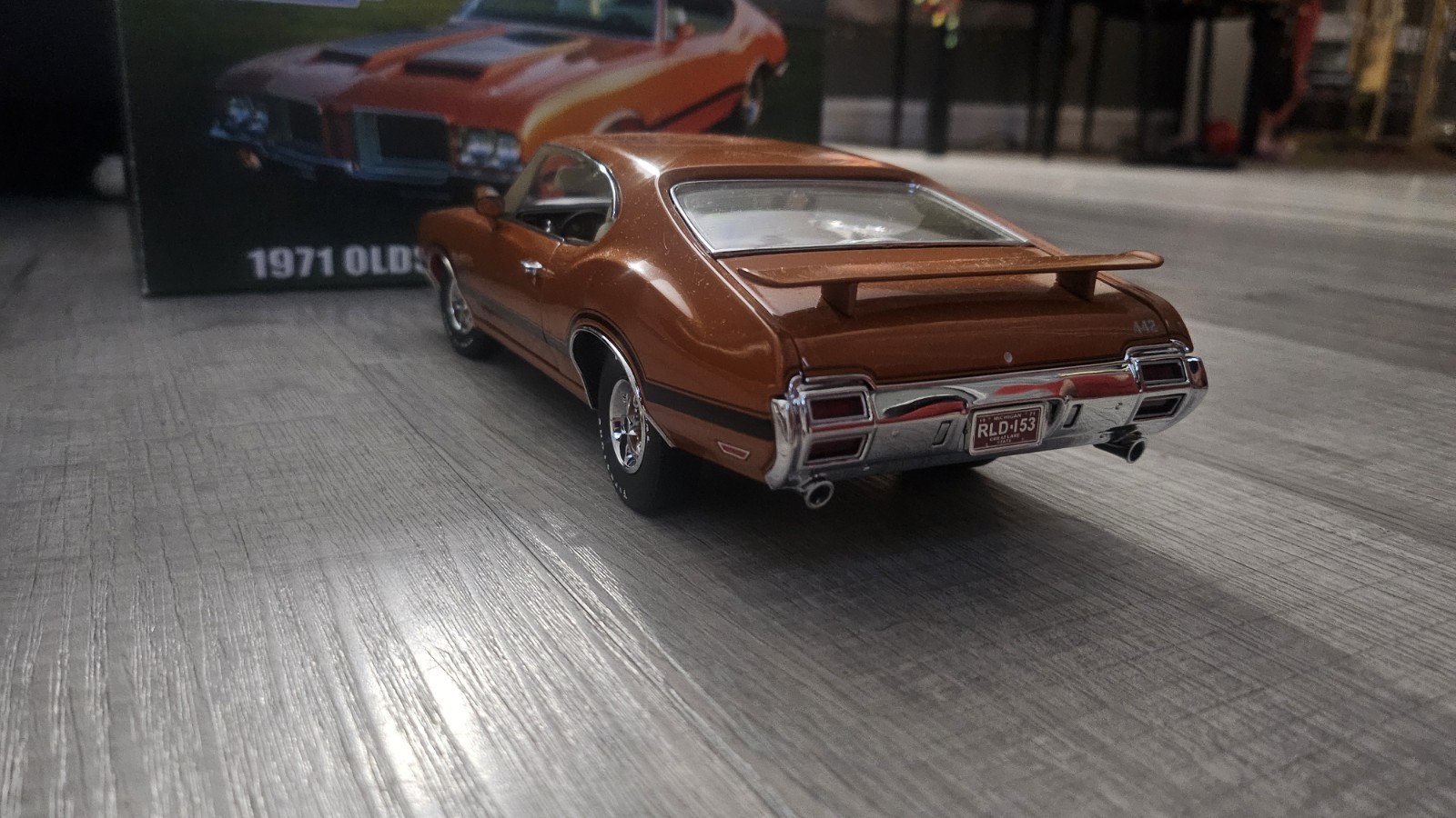 Exact Detail 1/18 1971 Oldsmobile 442 W30 Bittersweet Orange