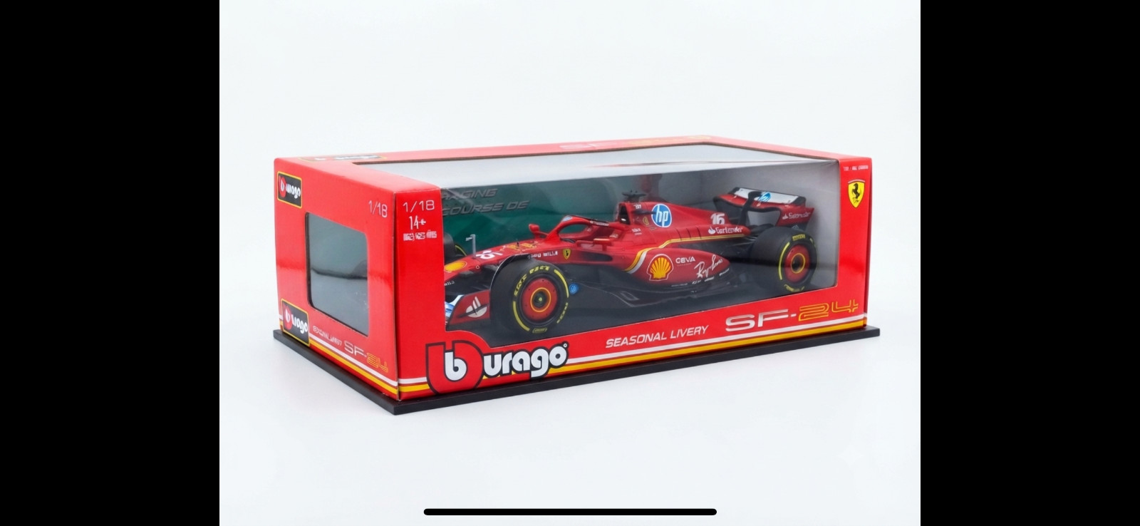 Burago 1:18 Formula One Max Verstappen Perez Hamilton Leclerc Red bull You Pick