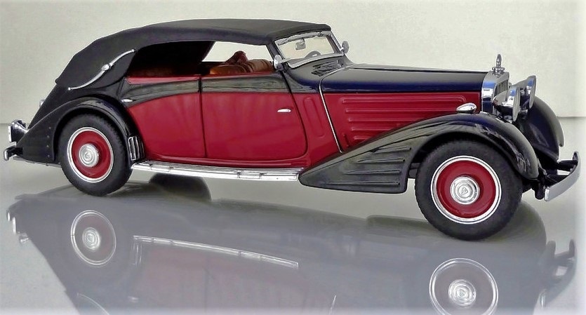 Classic Custom Built Metal Body Concept Model 1 Hot Rod 12 Race Car 24 18