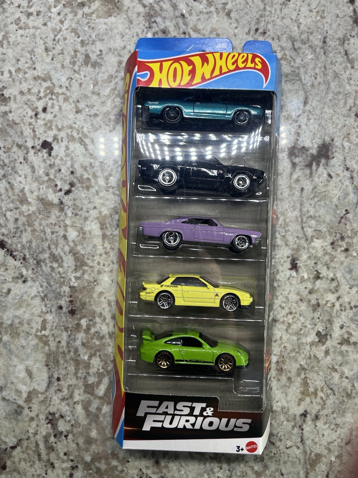 2025 Hot Wheels Fast And Furious 5 Pack Porsche Movie Cars