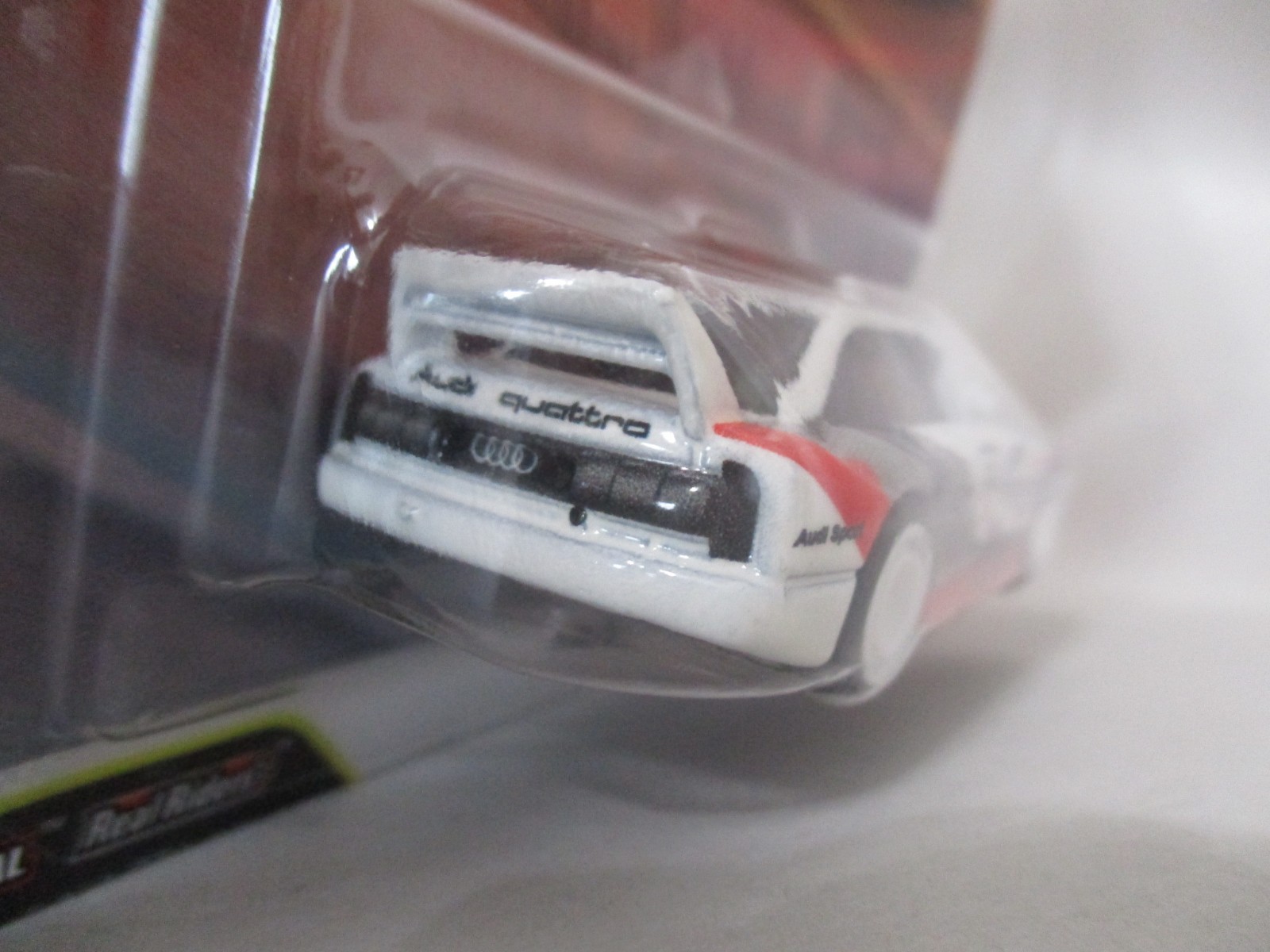 Hot Wheels Forza Premium Audi 90 Quattro in White 1:64 Rubber Tires