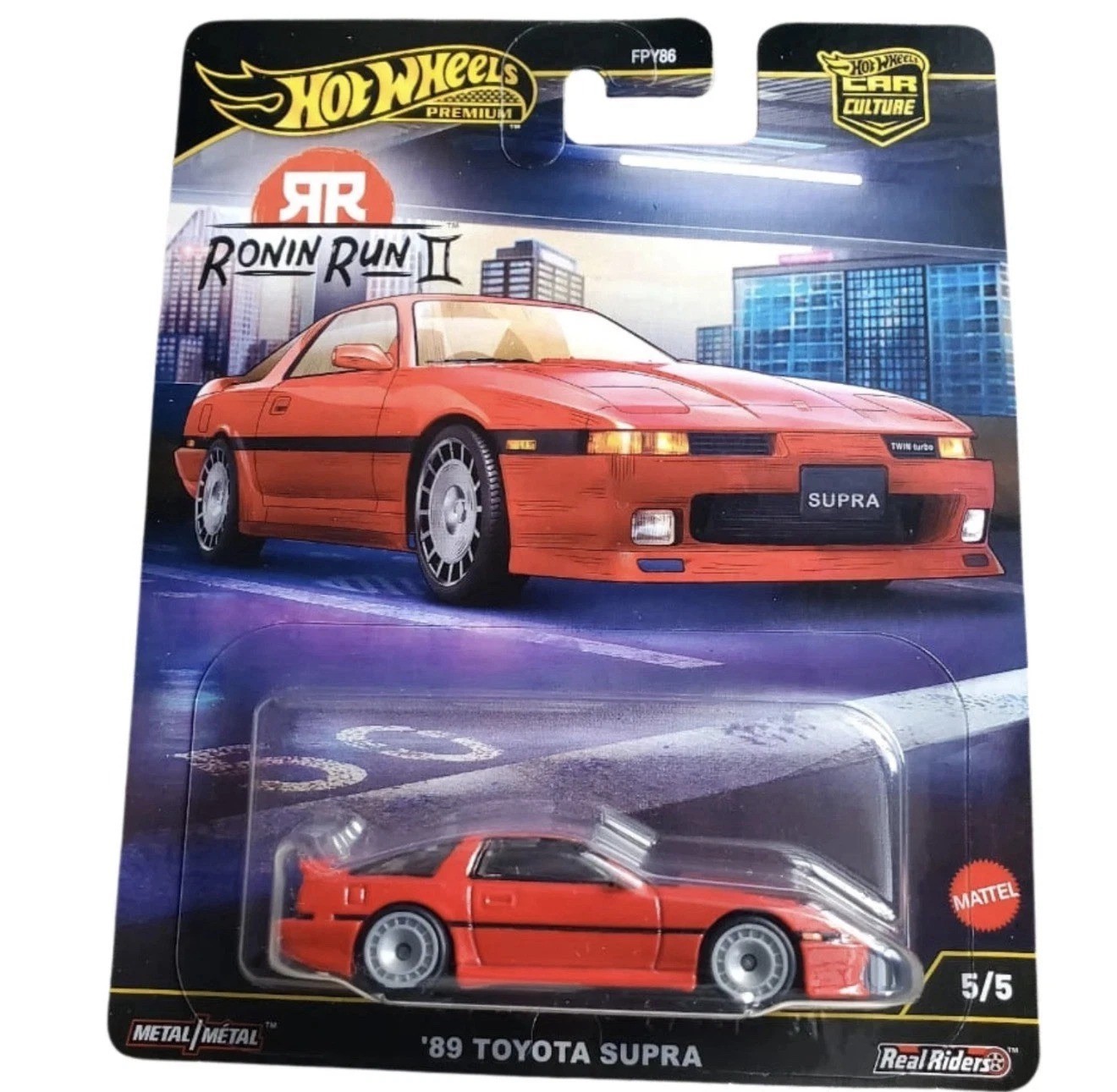Hot Wheels 2025 Car Culture M Case Ronin Run II Set of 5 Cars FPY86-961M-7F