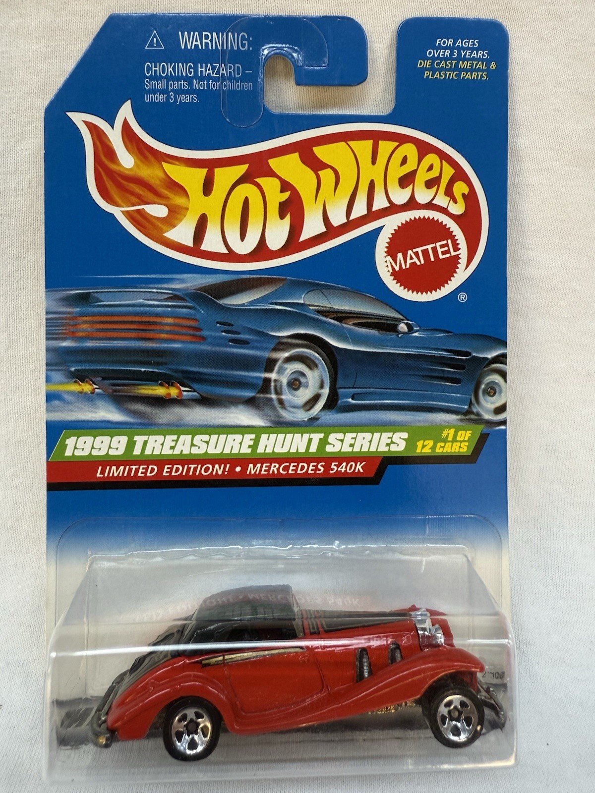 Hot Wheels 1999 Treasure Hunt 1/12 Mercedes 540K #929