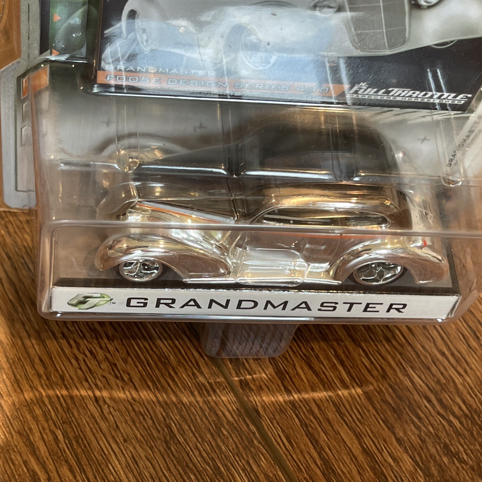 Full Throttle Foose Design Series 4/10 Silver Chevy Grandmaster – Chevrolet