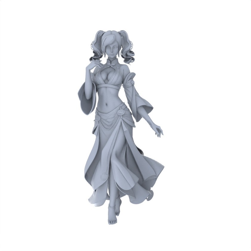LYTR165 1/64/87/160 Ancient Style Fantasy Characters Xianxia Demon Figures Scene