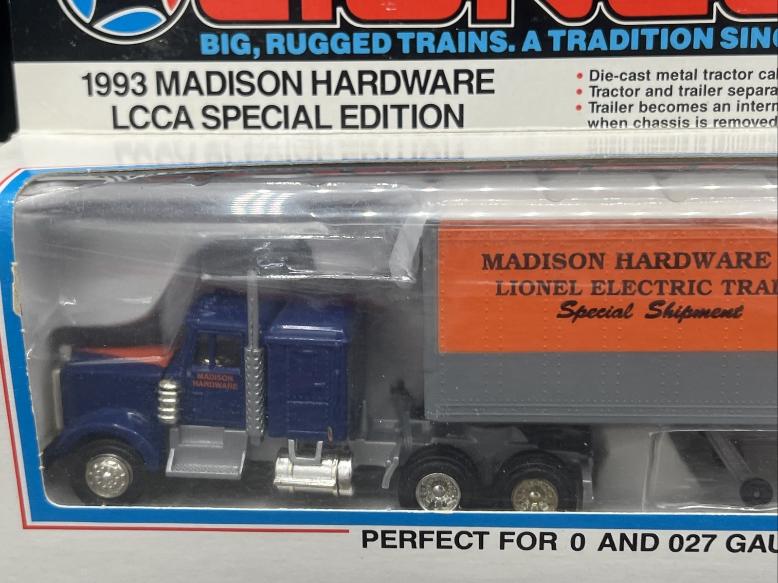 Lionel Trains Madison Hardware LCCA Special 6-52025 1993 Vtg *read*