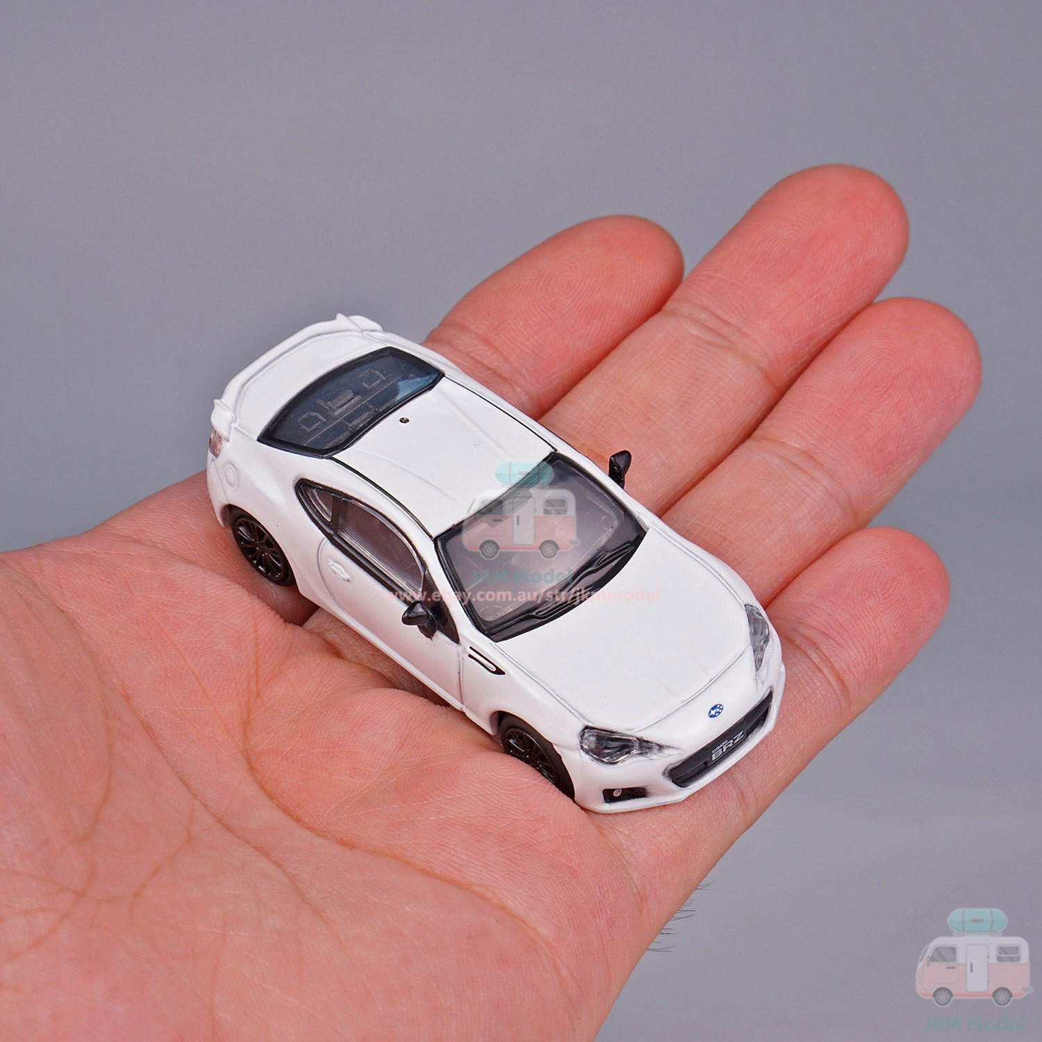 1:64 Subaru BRZ 2020 Model Car Alloy Diecast Vehicle Collection Kids Gift White