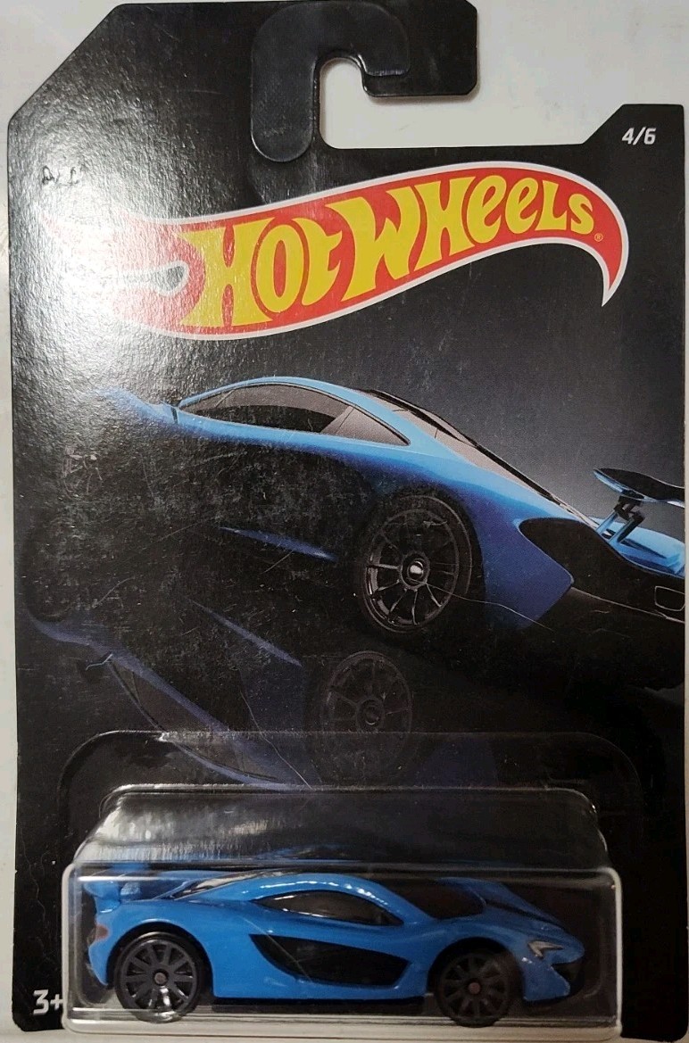 2020 Hot Wheels Exotics Walmart Black Card Set of 6 Porsche, Lamborghini, P1 ++