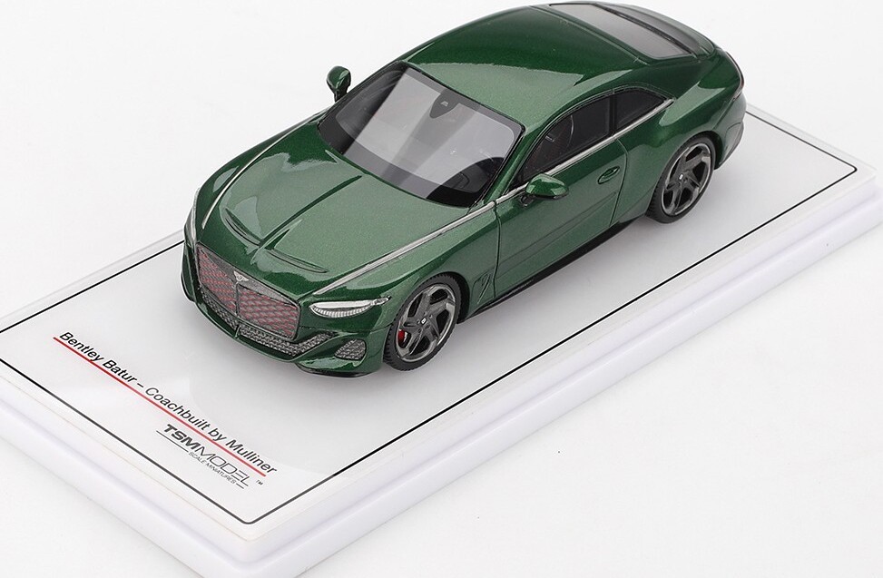 Bentley Batur Scarab Green in 1:43 scale by True Scale Miniatures