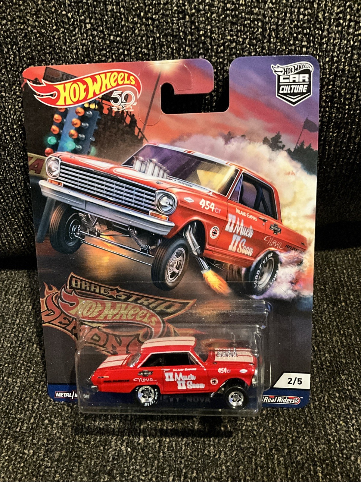 Hot Wheels Car Culture Drag Strip Demons Complete 5 Car Set