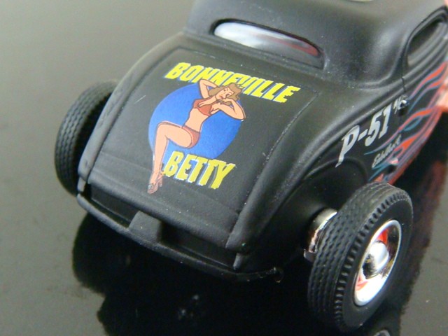 1934 Ford Lakes Coupe Flathead V8 Bonneville Betty Salt Flats Racer 1/64 Sc LE R
