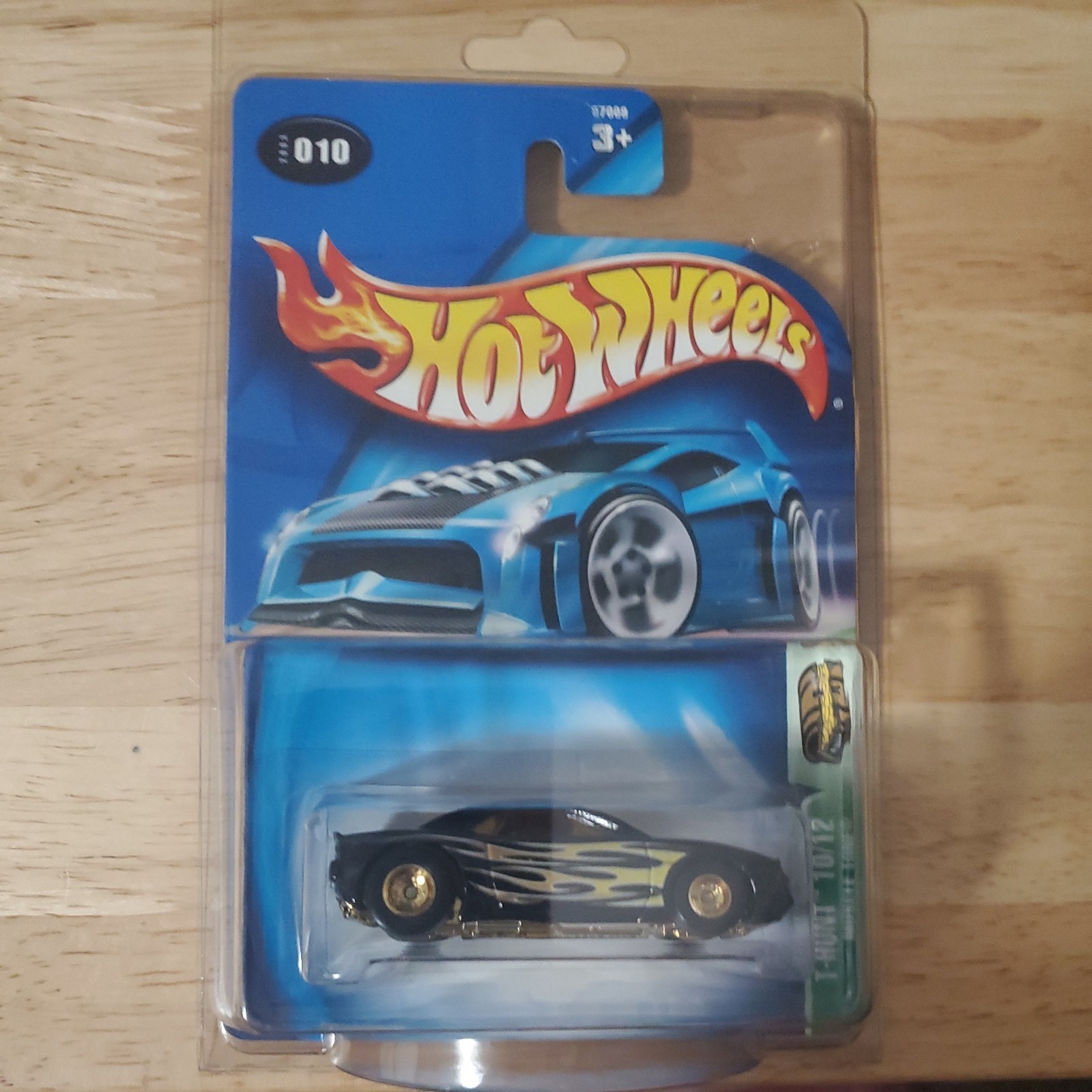 2003 HOT WHEELS SUPER TREASURE HUNT MUSCLE TONE IN PROTECTO REAL RIDERS 10/12!!