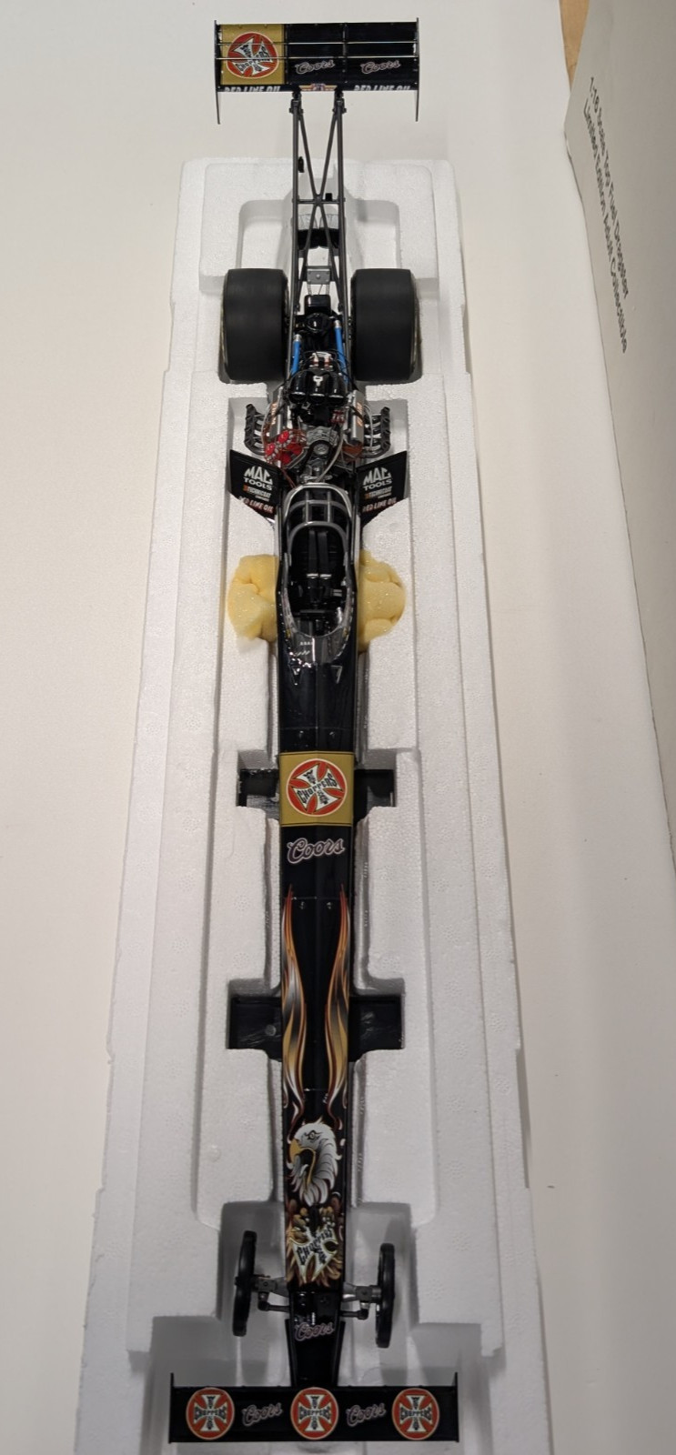 Scott Kalitta 2005 Coors Bandit / Jesse James 1/16 Scale Top Fuel Dragster NHRA