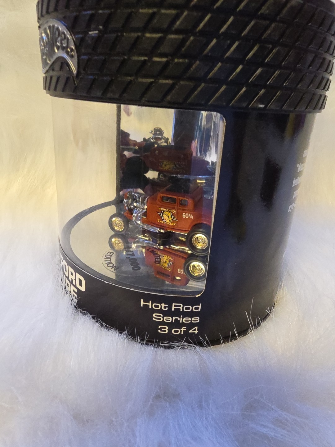 Hot Wheels ’32 FORD COUPE Flat Brown 1932 HOT ROD Series in RR WHEEL Display
