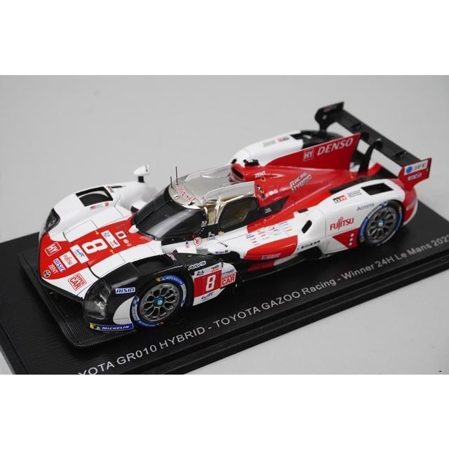 Spark Toyota GR010 Hybrid Gazoo Racing 24 Hours of Le Mans Winner 2022 #8 1/43