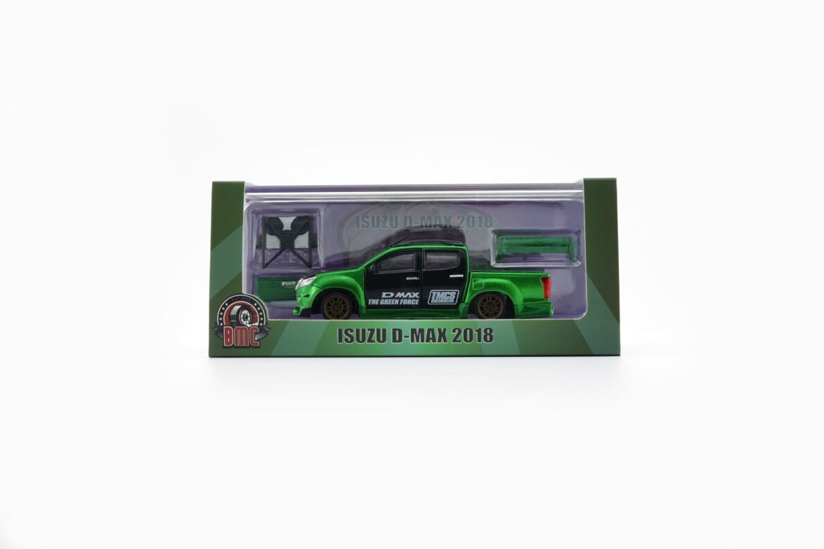 BM Creations “TMSC” 2018 Isuzu D-Max – RHD – TMSC 2025 1:64 Diecast Car 64B0466