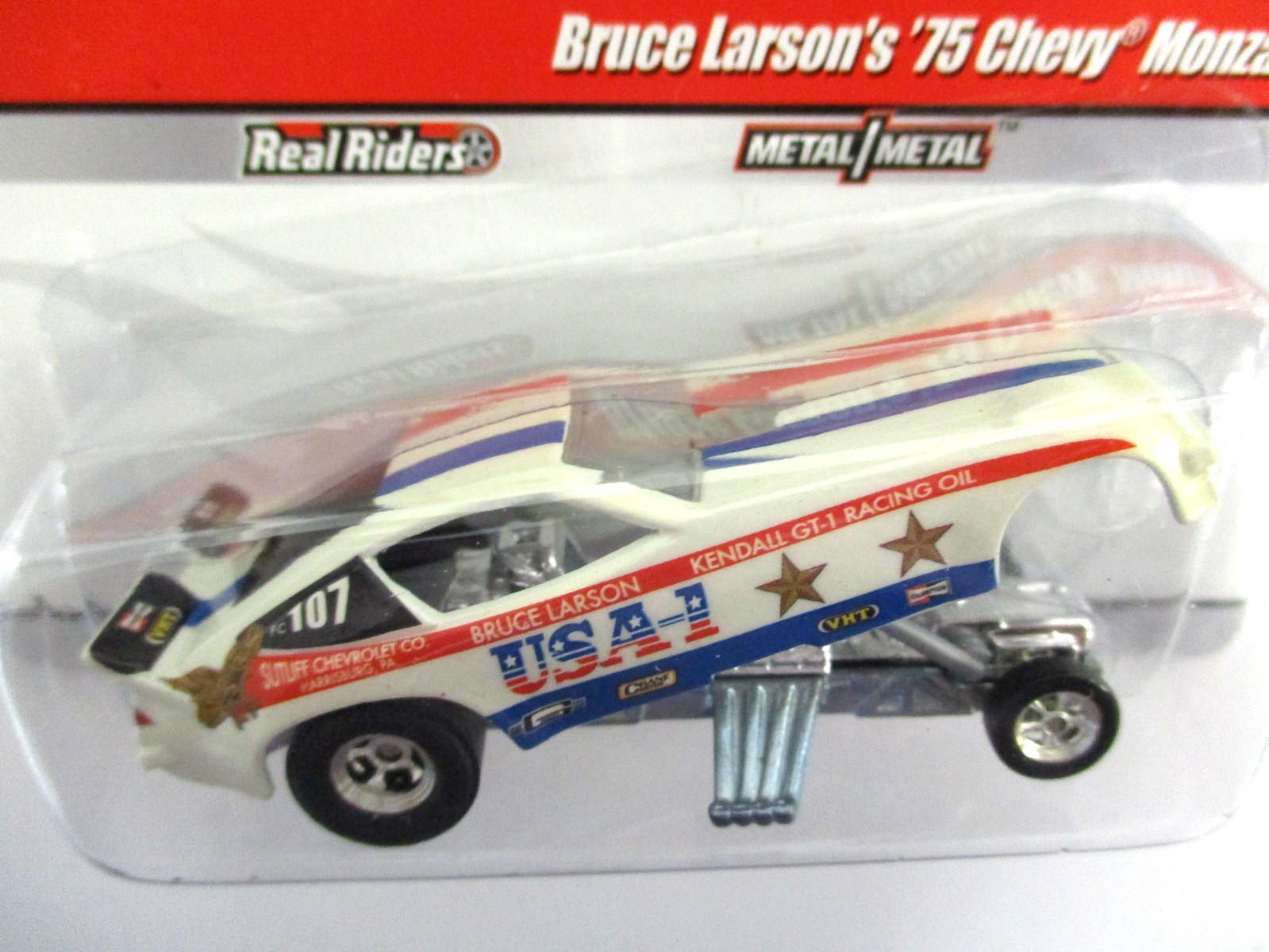 HOT WHEELS – DRAG STRIP DEMONS BRUCE LARSON USA-1 CHEVROLET MONZA FUNNY CAR