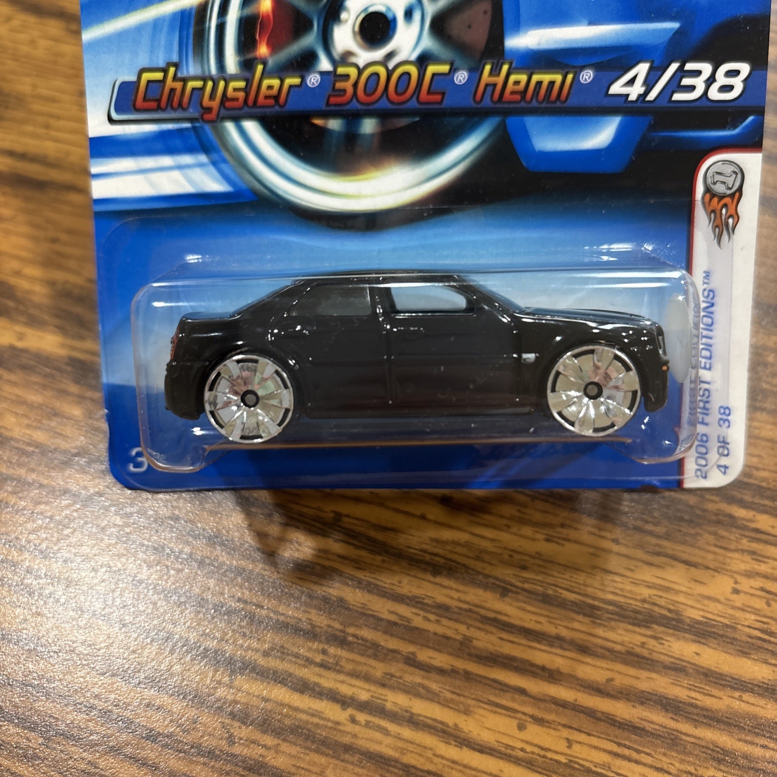 Hot Wheels 2006 First Editions 1:64 Chrysler 300C Hemi 2005 Black Diecast Car
