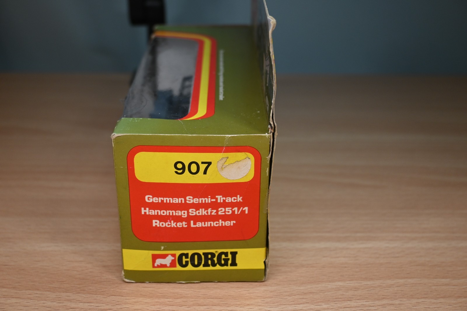 Corgi Toys #907 German Semi-Track Sdkfz Rocket Launcher