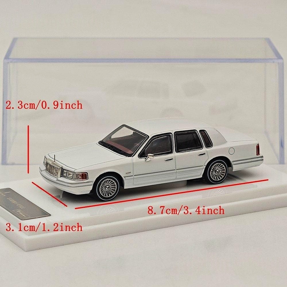 1/64 MK Miniatures Lincoln Town Car Luxury Sedan Limited Diecast Metal Model Car