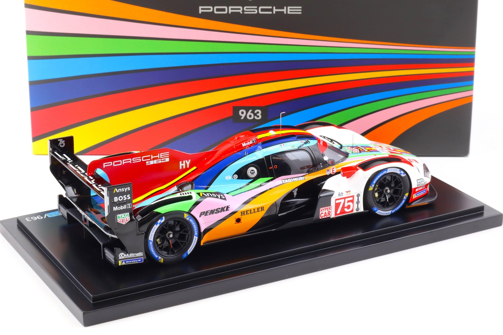 1:18 Spark Penske Porsche 963 – 24h Le Mans #75 Jaminet, Nasr 2023 WAP DEALER