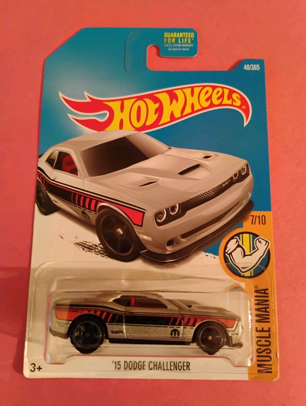 Hot Wheels Dodge Challenger Lot Of 3 – ’15 X2 (Silver & Black) + ’70 (Red)